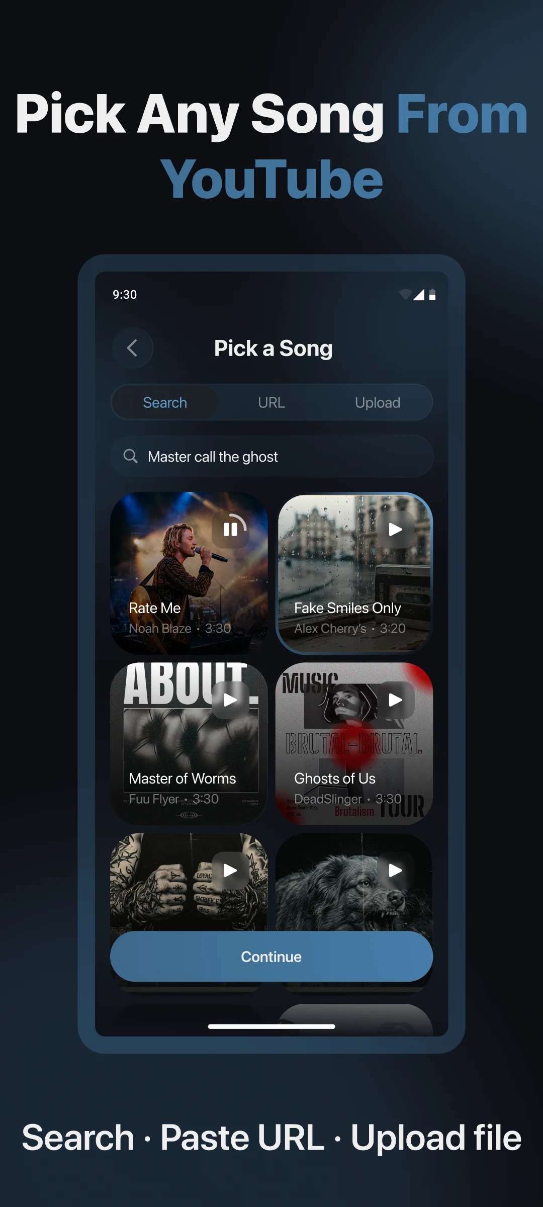 AI Music Cover Maker - Humlo screenshot